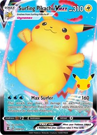 Surfing Pikachu VMAX