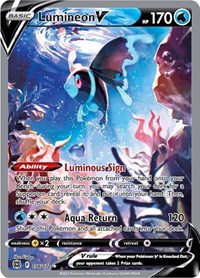 Lumineon V (Alternate Full Art)