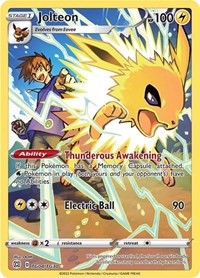 Jolteon, 151, Banco de Dados de Cards do Estampas Ilustradas