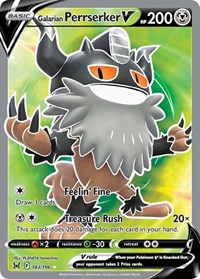 Galarian Perrserker V (Full Art)