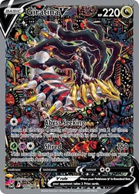 Giratina V (Alternate Full Art) - Lost Origin - Pokemon Card 