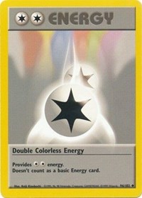 Double Colorless Energy