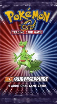 Ruby and Sapphire Booster Pack Image