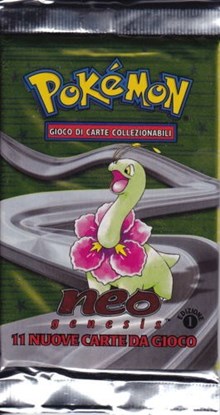 Neo Genesis Booster Pack 1st Edition
