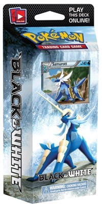 Black and White Theme Deck Blue Assault Samurott