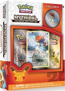 Mythical Pokemon Collection Box [Keldeo]