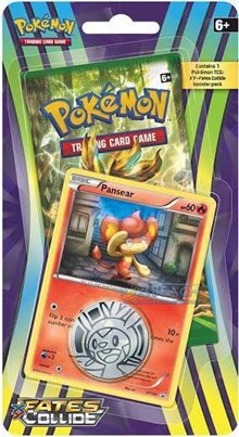 Details about   Pokemon Fates Collide Single Pack Blister w/ Pansear Promo 