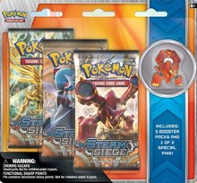 Steam Siege Collectible Pin 3 Pack Blister Volcanion