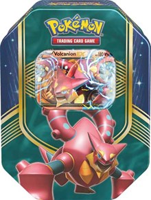 Battle Heart Tin [Volcanion EX] Image