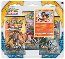 Sun and Moon Base Set 3 Pack Blister Litten