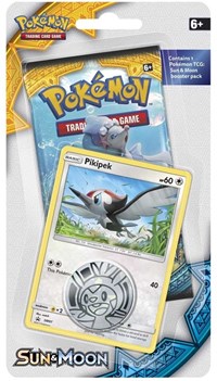 Sun and Moon Single Blister Pack Pikipek