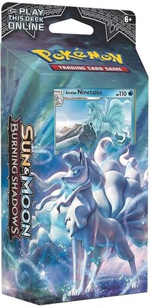 Burning Shadows Theme Deck - "Luminous Frost" [Alolan Ninetales] Image