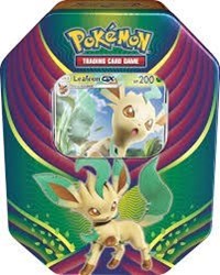 Evolution Celebration Tin Leafeon GX