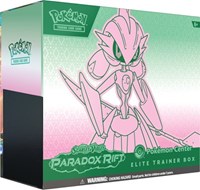Paradox Rift Pokemon Center Elite Trainer Box Exclusive Iron Valiant