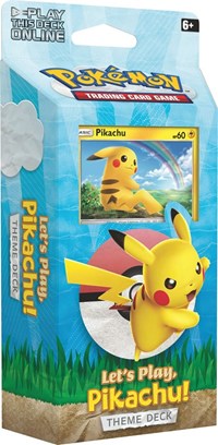 Lets Play Theme Deck Pikachu