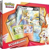 Galar Collection Scorbunny with Zacian V