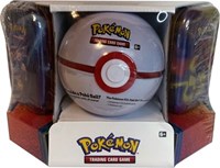 Pokemon - Poke Ball Tin + 2 Kanto Power Mini Tins - Premier Ball Image