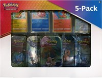 5 Pack Kanto Friends Mini Tins & Promo Cards Costco Exclusive Pokemon TCG 