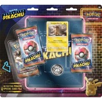 Detective Pikachu Special Case File 3 Pack Booster Blister