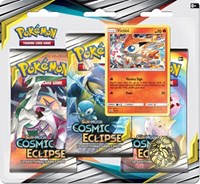 Cosmic Eclipse 3 Pack Blister Victini