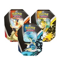 Eevee Evolutions Tin Set of 3