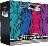 Evolving Skies Pokemon Center Elite Trainer Box Glaceon Vaporeon Sylveon Espeon Exclusive