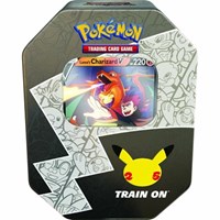 Pokemon Celebrations International Tin [Lance's Charizard V] Image