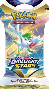 Brilliant Stars Sleeved Booster Pack Image