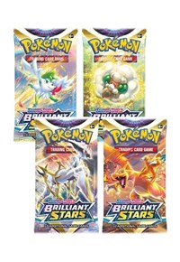 Brilliant Stars Booster Pack Art Bundle Set of 4