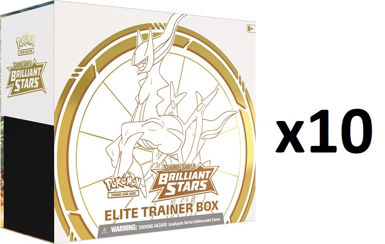 Brilliant Stars Elite Trainer Box Case