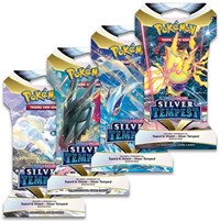 Silver Tempest Sleeved Booster Pack Art Bundle Set of 4