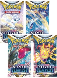 Silver Tempest Booster Pack Art Bundle [Set of 4] Image